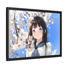 Load image into Gallery viewer, Hyouka Eru Chitanda Canvas Framed Art Print