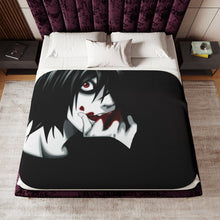 Load image into Gallery viewer, Anime Death Note Sherpa Blanket