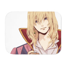 Load image into Gallery viewer, Anime Howl's Moving Castle Sherpa Blanket