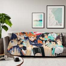 Load image into Gallery viewer, Haikyu!! Sherpa Blanket