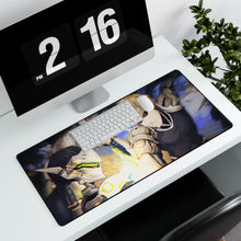 Load image into Gallery viewer, Cyborgs: Genji vs Genos Mouse Pad (Desk Mat)