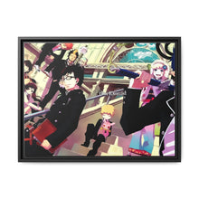 Load image into Gallery viewer, Blue Exorcist Rin Okumura, Yukio Okumura, Kuro, Shiemi Moriyama Canvas Framed Art Print