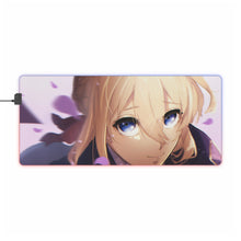 Load image into Gallery viewer, Violet Evergarden RGB LED Mouse Pad (Desk Mat)