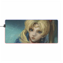Load image into Gallery viewer, Sailor Moon RGB LED Mouse Pad (Desk Mat)