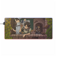 Load image into Gallery viewer, Anime Attack On Titan RGB LED Mouse Pad (Desk Mat)