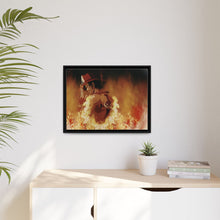 Load image into Gallery viewer, The Flames Of Peace Canvas Framed Art Print