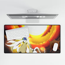 Load image into Gallery viewer, Solgaleo and Litten Mouse Pad (Desk Mat)