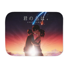 Load image into Gallery viewer, Your Name. Sherpa Blanket