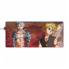 Load image into Gallery viewer, The Seven Deadly Sins RGB LED Mouse Pad (Desk Mat)