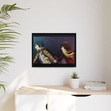 Load image into Gallery viewer, Anime ERASED Canvas Framed Art Print