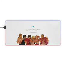 Load image into Gallery viewer, Anohana Meiko Honma, Jinta Yadomi, Naruko Anjou, Tetsudou Hisakawa, Chiriko Tsurumi RGB LED Mouse Pad (Desk Mat)
