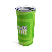 Load image into Gallery viewer, Glass Heart Princess Tumbler 20oz