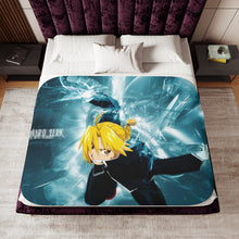 Load image into Gallery viewer, Anime FullMetal Alchemistr Sherpa Blanket