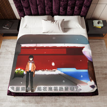 Load image into Gallery viewer, Anime ERASED Sherpa Blanket