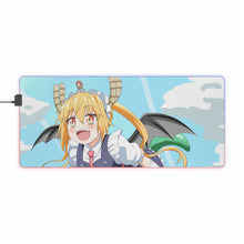 Load image into Gallery viewer, Miss Kobayashi's Dragon Maid Kobayashi San Chi No Maid Dragon, Tohru RGB LED Mouse Pad (Desk Mat)