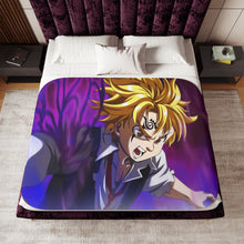 Load image into Gallery viewer, The Seven Deadly Sins Meliodas Sherpa Blanket