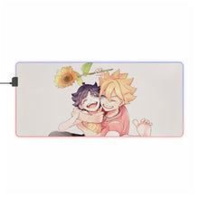 Load image into Gallery viewer, Boruto RGB LED Mouse Pad (Desk Mat)