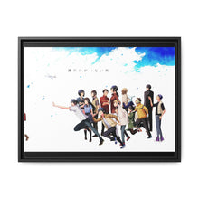 Load image into Gallery viewer, Anime ERASED Canvas Framed Art Print