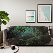 Load image into Gallery viewer, Princess Mononoke Sherpa Blanket
