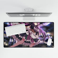 Load image into Gallery viewer, Hetrochrmoic eyed girl Mouse Pad (Desk Mat)