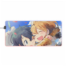 Load image into Gallery viewer, Anime Kemono Friends RGB LED Mouse Pad (Desk Mat)