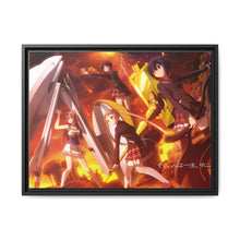 Load image into Gallery viewer, Love, Chunibyo & Other Delusions Rikka Takanashi, Sanae Dekomori, Shinka Nibutani, Kumin Tsuyuri Canvas Framed Art Print