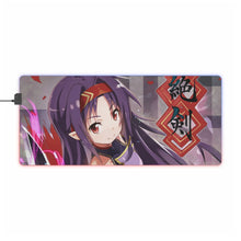 Load image into Gallery viewer, Sword Art Online II RGB LED Mouse Pad (Desk Mat)