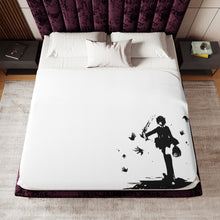 Load image into Gallery viewer, Anime Elfen Lied Sherpa Blanket