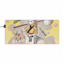 Load image into Gallery viewer, Lycoris Recoil Kurumi RGB LED Mouse Pad (Desk Mat)