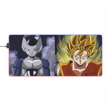 Load image into Gallery viewer, Goku Vs Frost RGB LED Mouse Pad (Desk Mat)