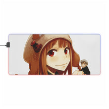 Load image into Gallery viewer, Spice And Wolf RGB LED Mouse Pad (Desk Mat)