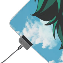 Load image into Gallery viewer, My Hero Academia Izuku Midoriya RGB LED Mouse Pad (Desk Mat)