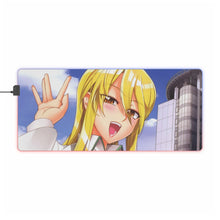 Load image into Gallery viewer, Highschool Of The Dead RGB LED Mouse Pad (Desk Mat)