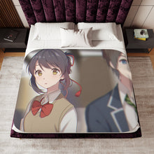 Load image into Gallery viewer, Anime Your Name. Sherpa Blanket