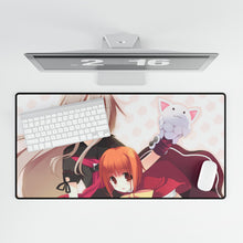 Load image into Gallery viewer, Anime Ookami-san to Shichinin no Nakama-tachi Mouse Pad (Desk Mat)