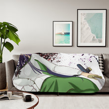 Load image into Gallery viewer, Saeko Busujima Sherpa Blanket