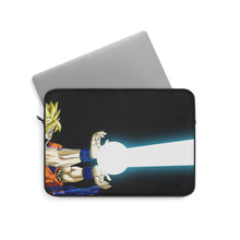 Load image into Gallery viewer, Goku's Kamehameha Wave Laptop Sleeve
