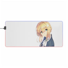 Load image into Gallery viewer, Violet Evergarden Violet Evergarden RGB LED Mouse Pad (Desk Mat)