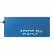 Load image into Gallery viewer, Totoro RGB LED Mouse Pad (Desk Mat)
