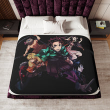 Load image into Gallery viewer, Demon Slayer: Kimetsu no Yaiba Sherpa Blanket