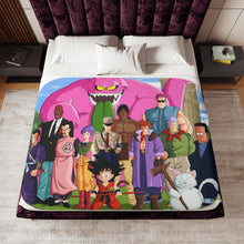Load image into Gallery viewer, Anime Dragon Ball Sherpa Blanket
