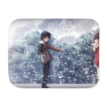 Load image into Gallery viewer, Anime ERASED Sherpa Blanket