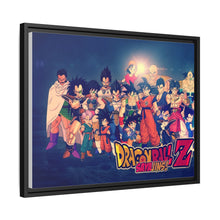 Load image into Gallery viewer, Dragon Ball Z Sayajins! Canvas Framed Art Print