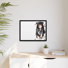 Load image into Gallery viewer, Eru Chitanda Cat form Canvas Framed Art Print