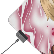 Load image into Gallery viewer, Fate/Apocrypha Saber Of Red RGB LED Mouse Pad (Desk Mat)
