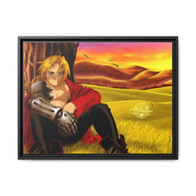 Load image into Gallery viewer, Anime FullMetal Alchemistr Canvas Framed Art Print