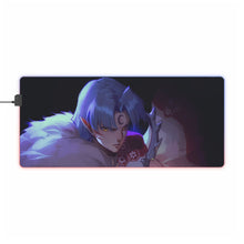 Load image into Gallery viewer, Sesshōmaru RGB LED Mouse Pad (Desk Mat)