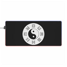 Load image into Gallery viewer, Hyūga Clan Symbol RGB LED Mouse Pad (Desk Mat)