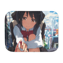 Load image into Gallery viewer, Your Name. Sherpa Blanket