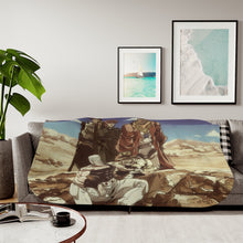 Load image into Gallery viewer, Anime Jojo's Bizarre Adventure Sherpa Blanket
